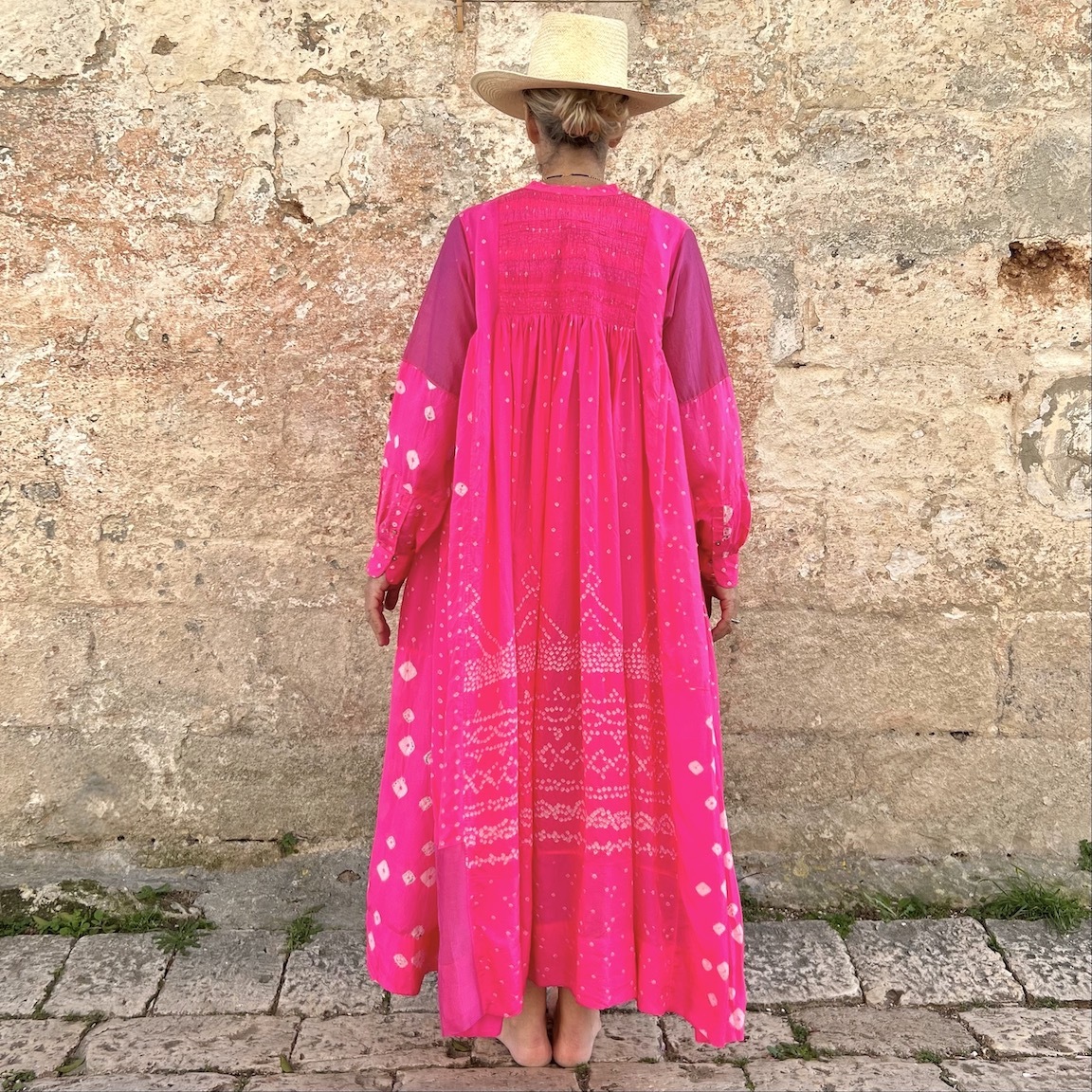 Vacation printed loose dress 231
