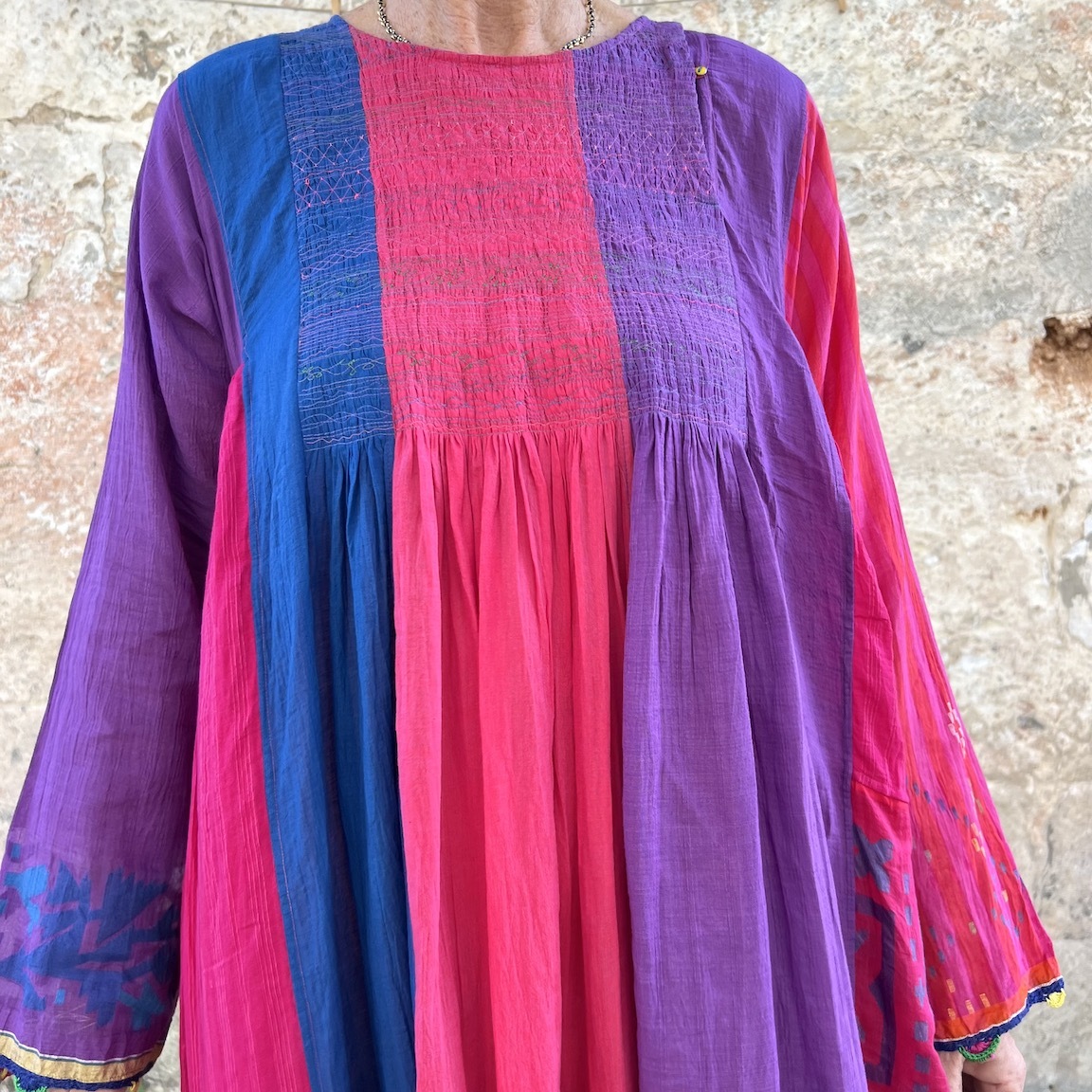 Vacation printed loose dress 235