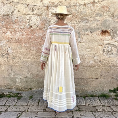 Vacation printed loose dress 234