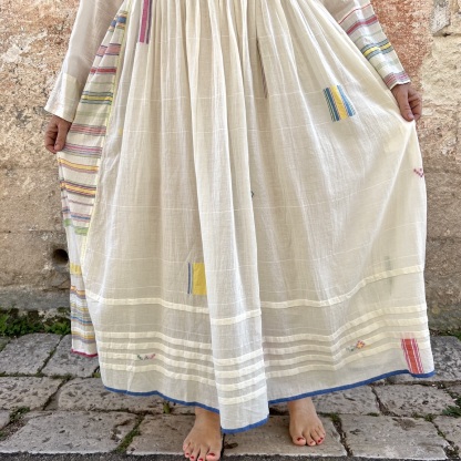 Vacation printed loose dress 234