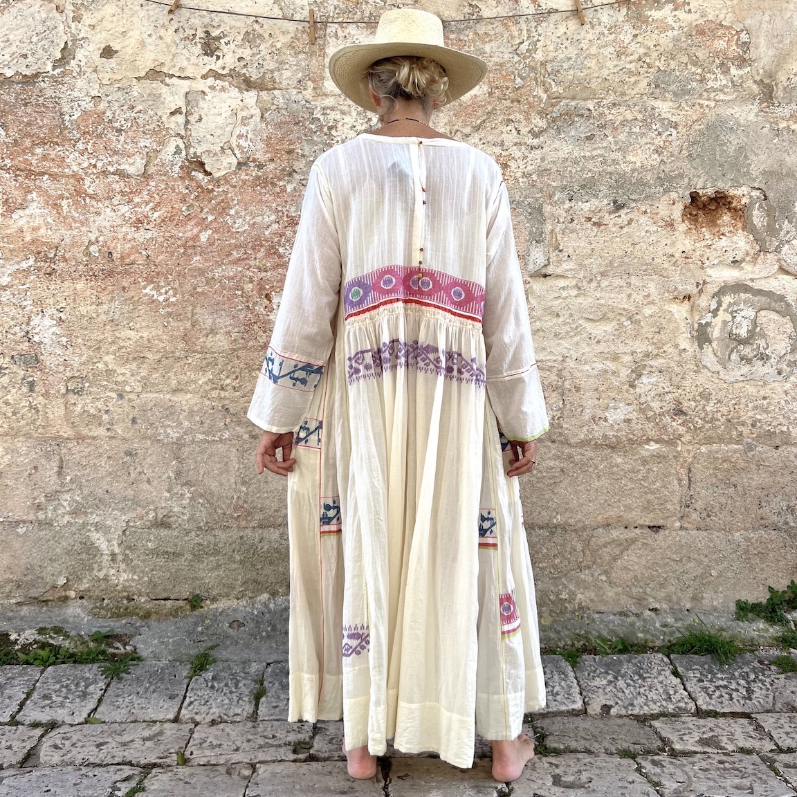 Vacation printed loose dress 233