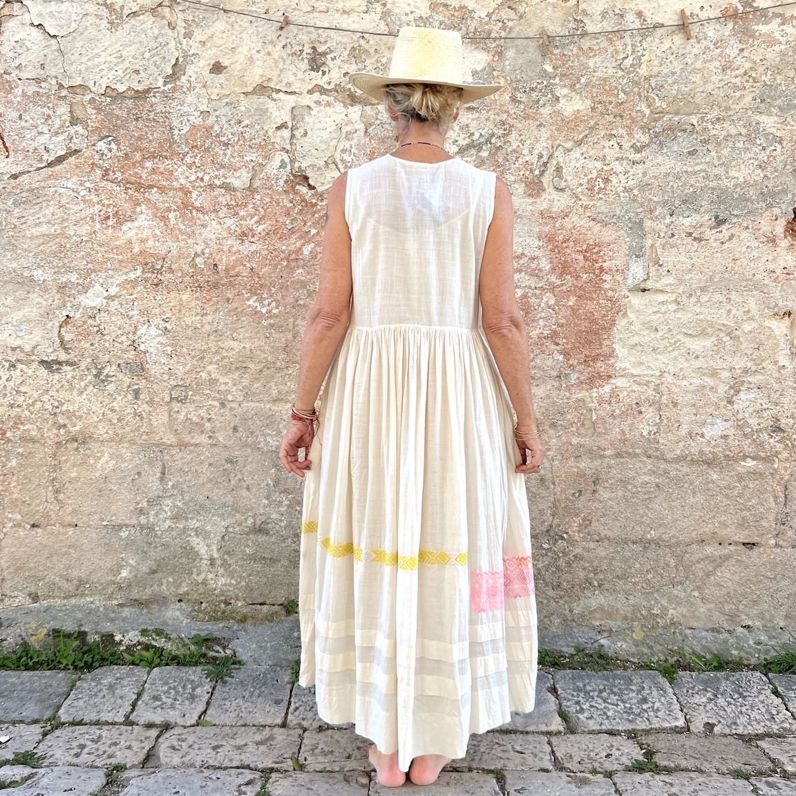 Vacation printed loose dress 232
