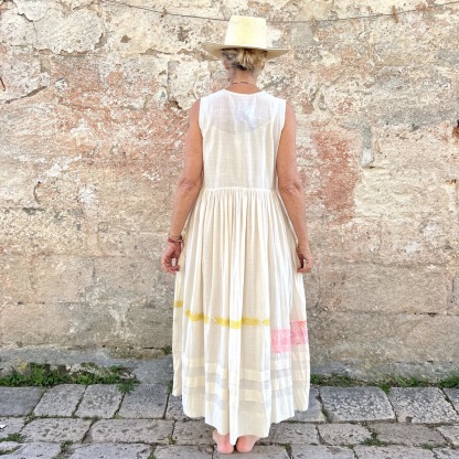 Vacation printed loose dress 232