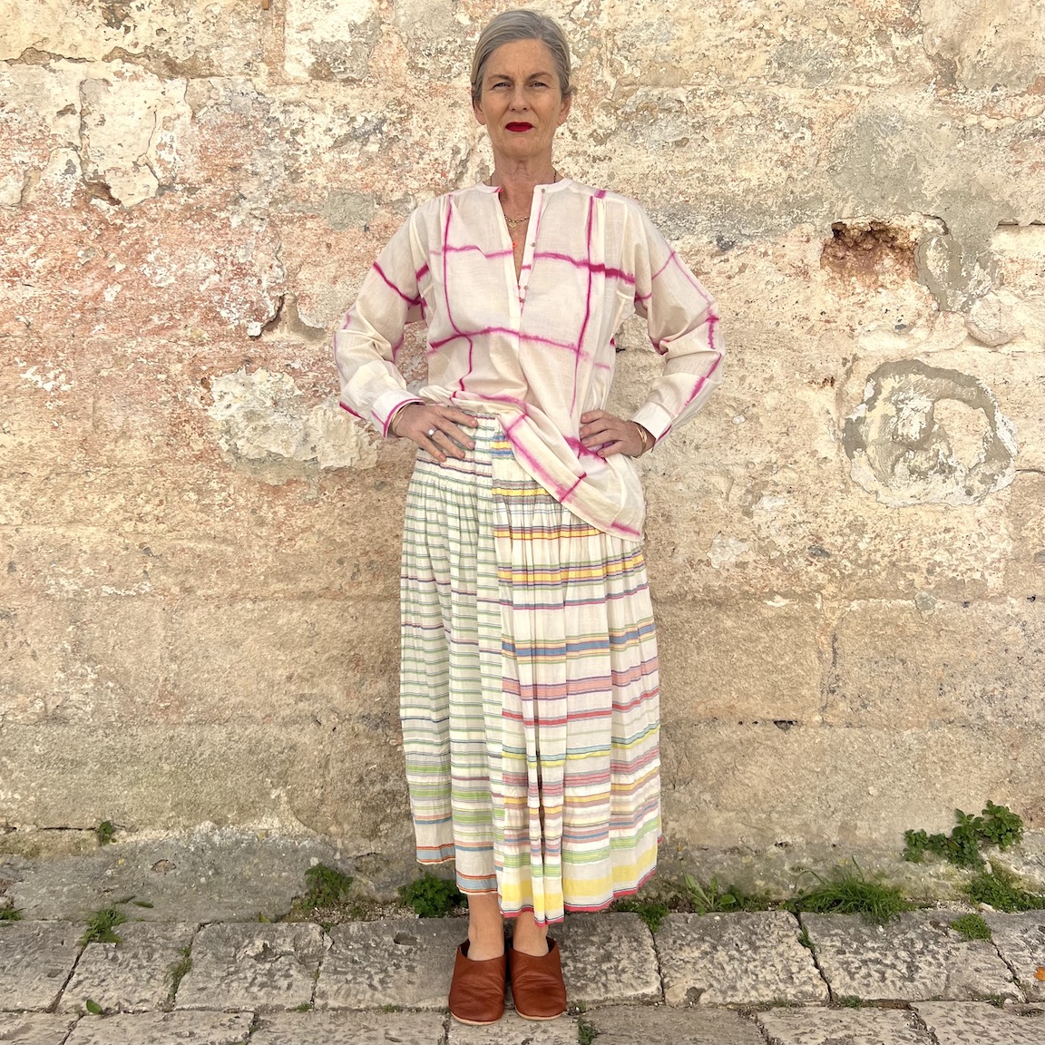 Vacation loose shirt 238