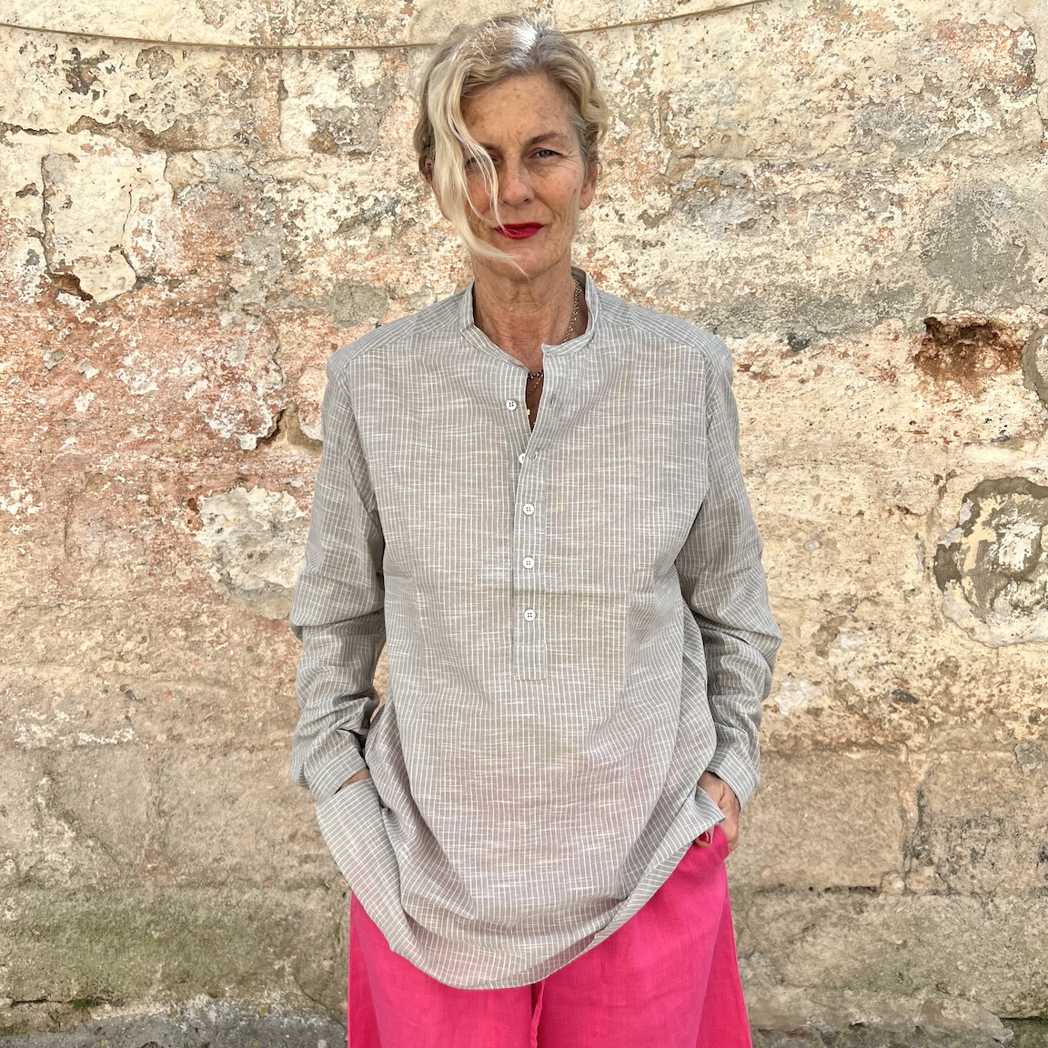 Vacation loose shirt 304