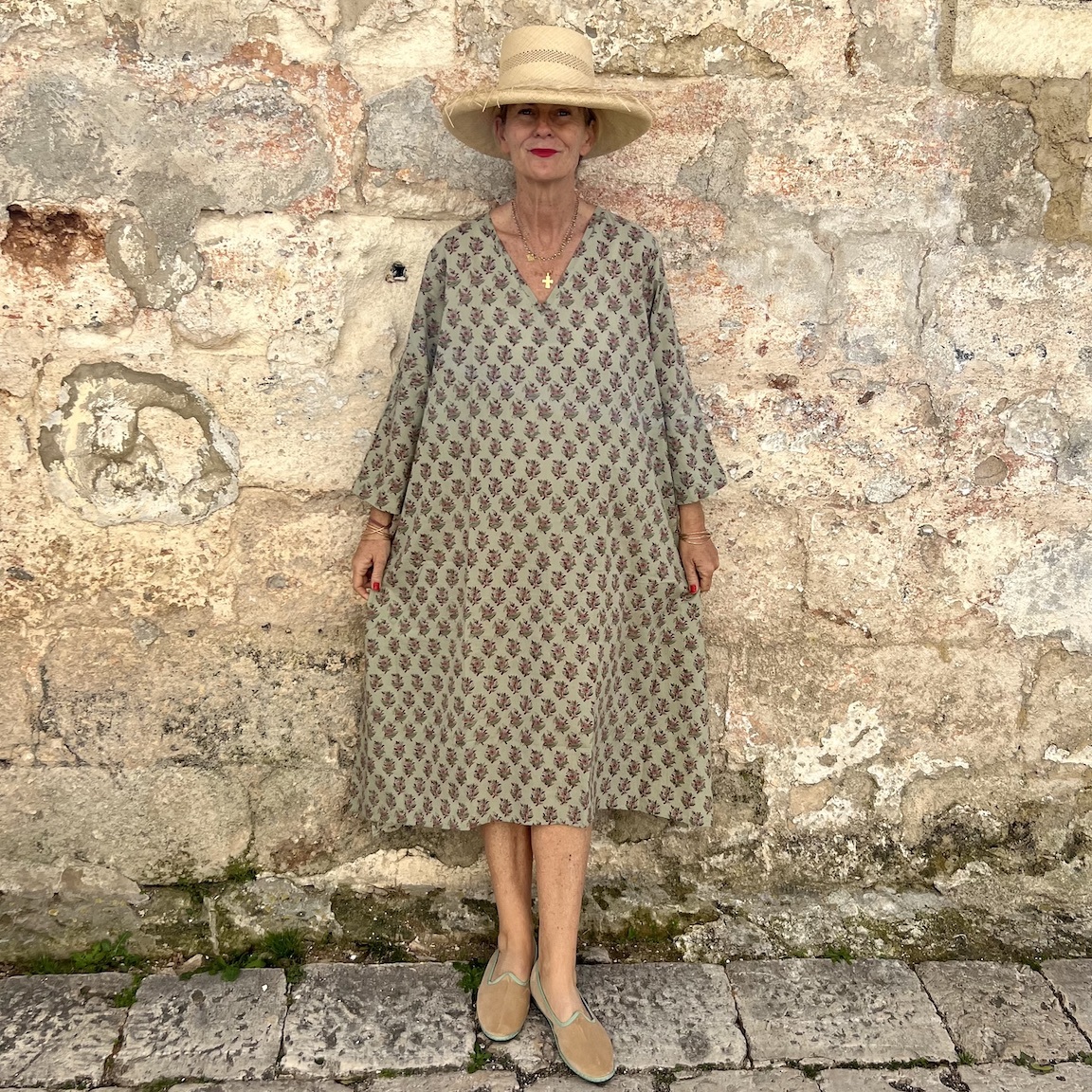 Vacation loose dress 300