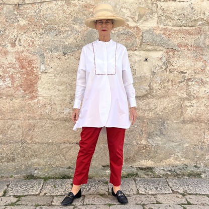Vacation loose shirt 254