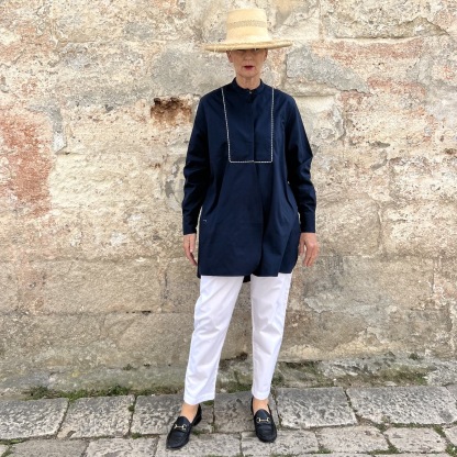 Vacation loose shirt 254