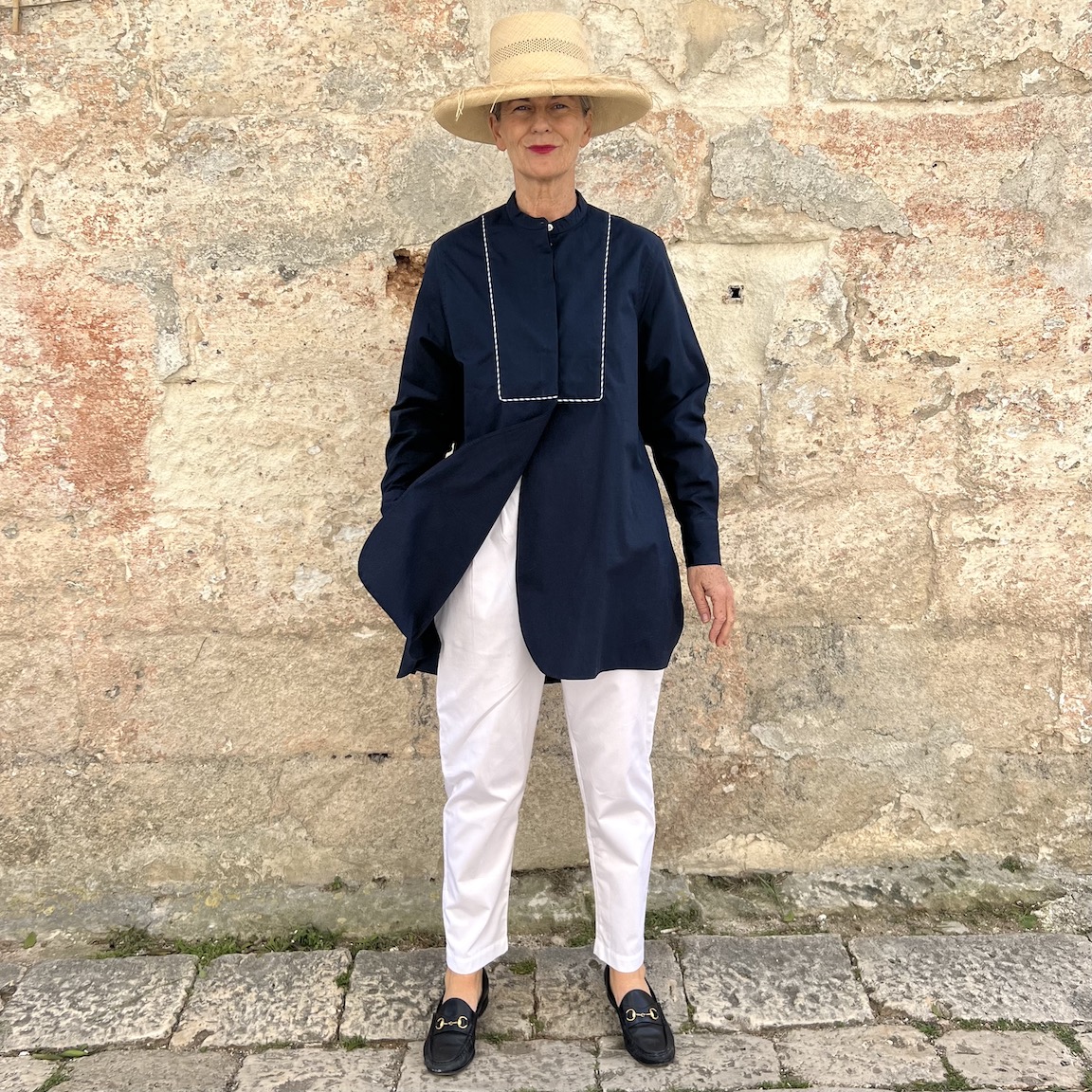 Vacation loose shirt 254
