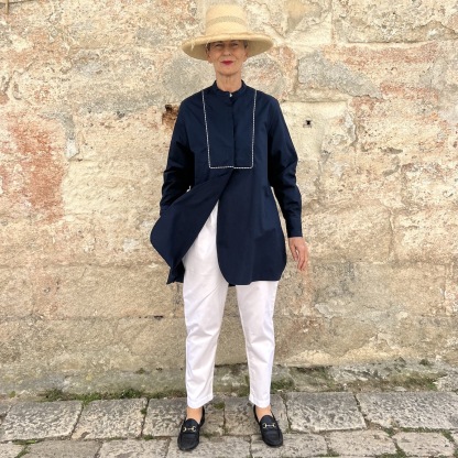 Vacation loose shirt 254