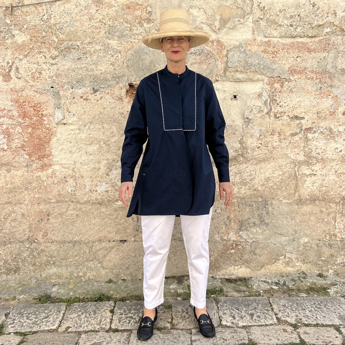 Vacation loose shirt 254