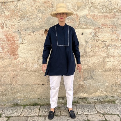 Vacation loose shirt 254