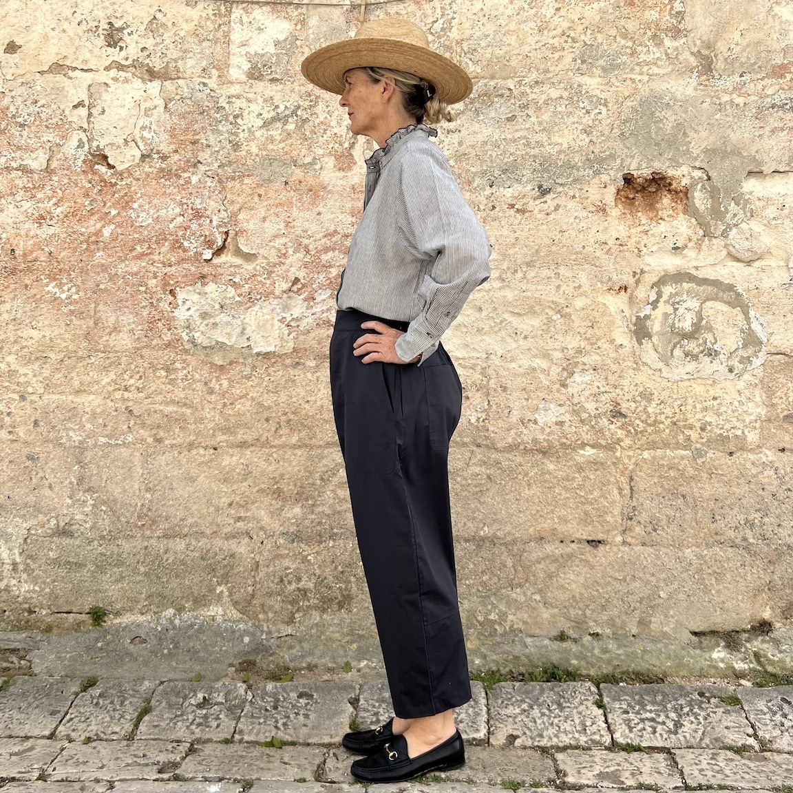 Vacation loose pants 102