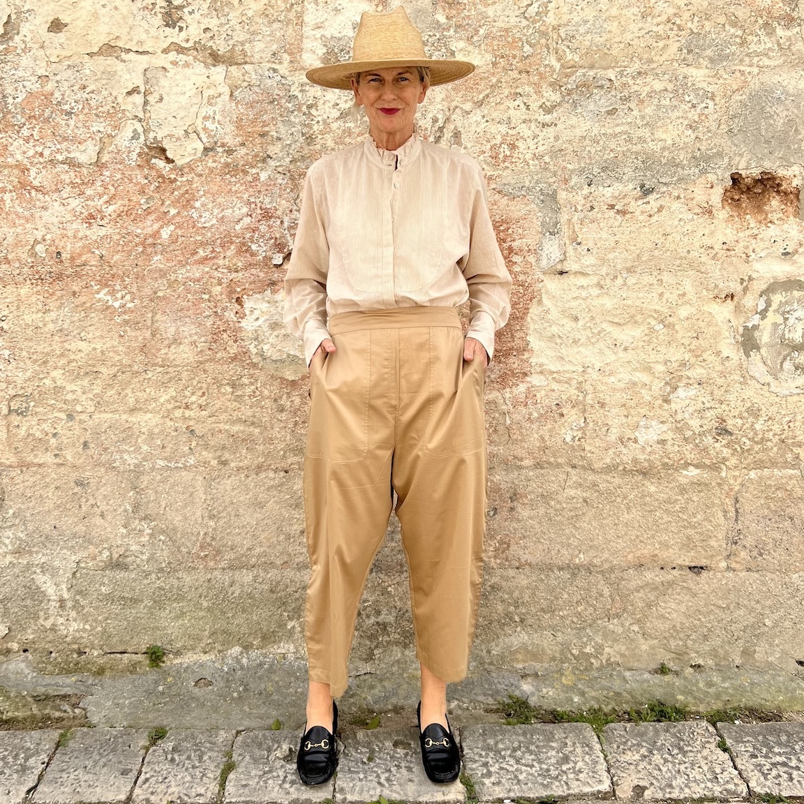 Vacation loose pants 102