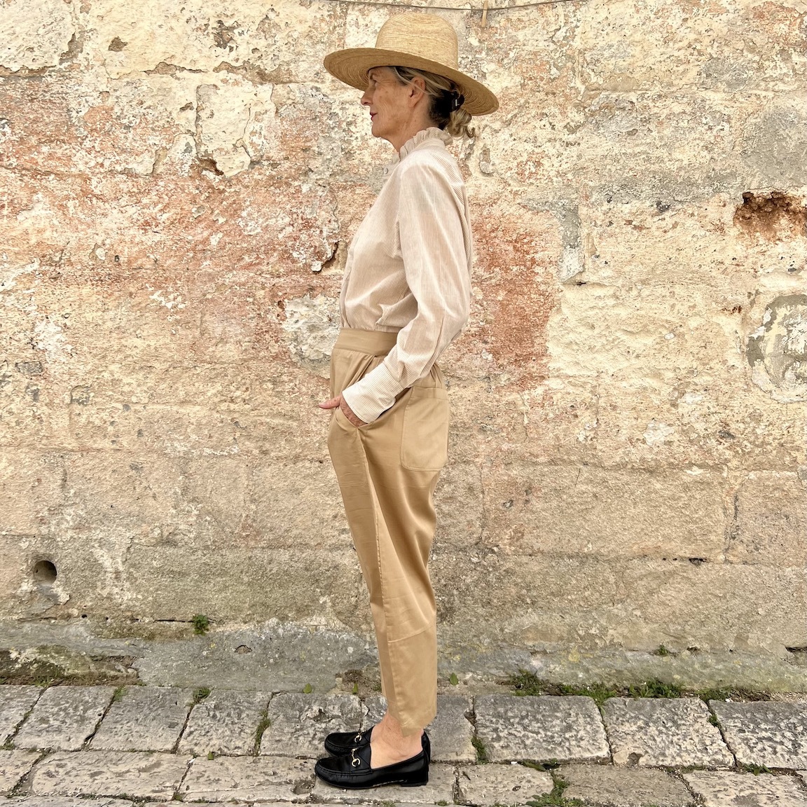 Vacation loose pants 102