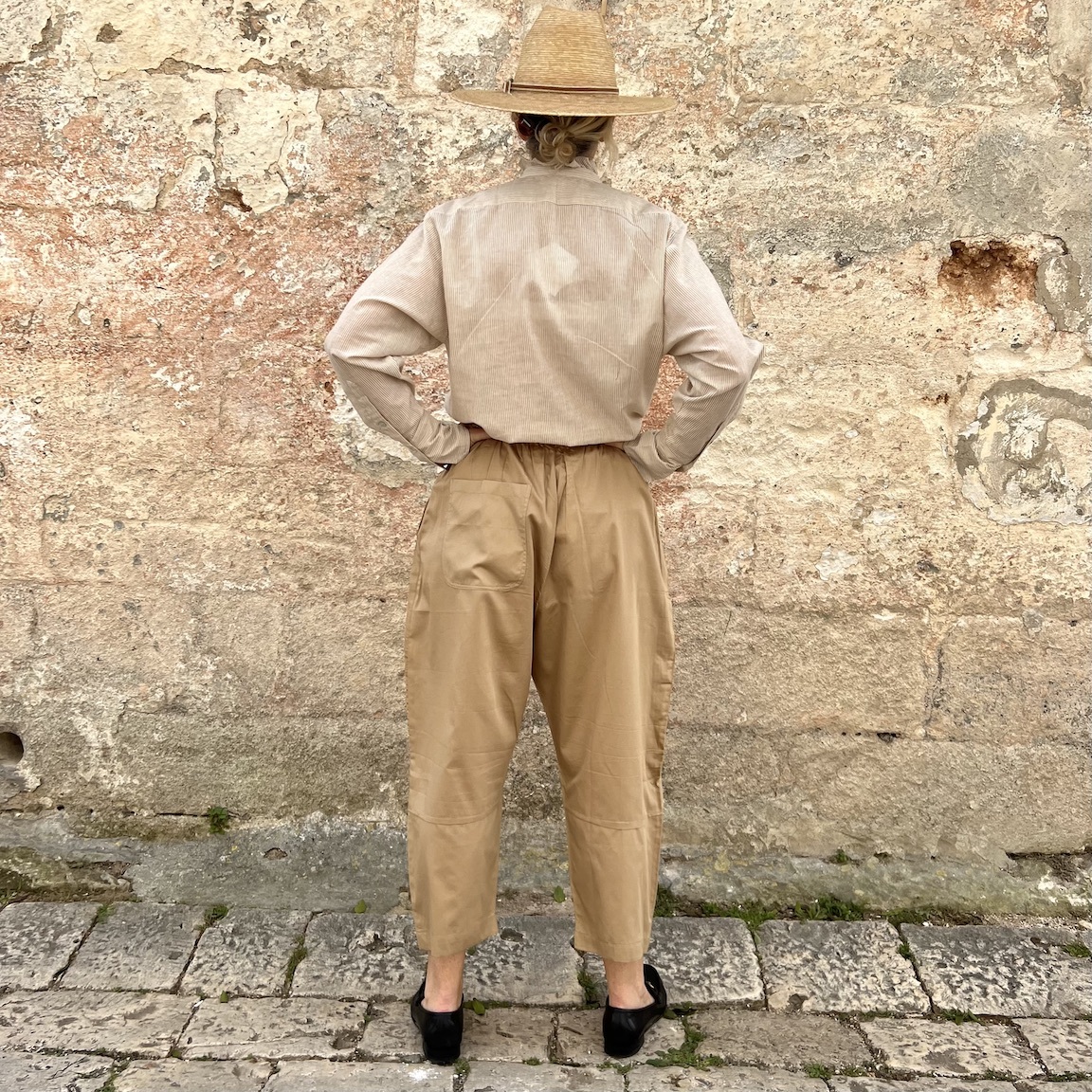 Vacation loose pants 102