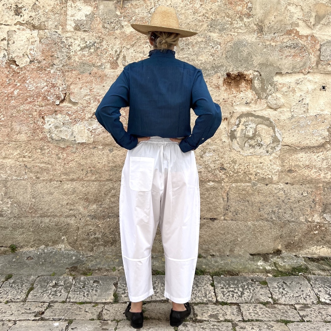 Vacation loose pants 102