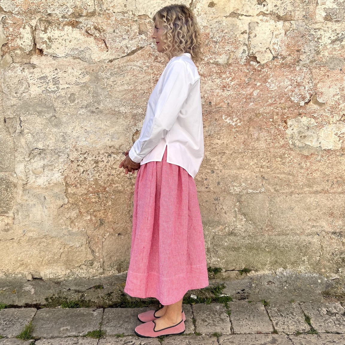 Vacation loose shirt 107