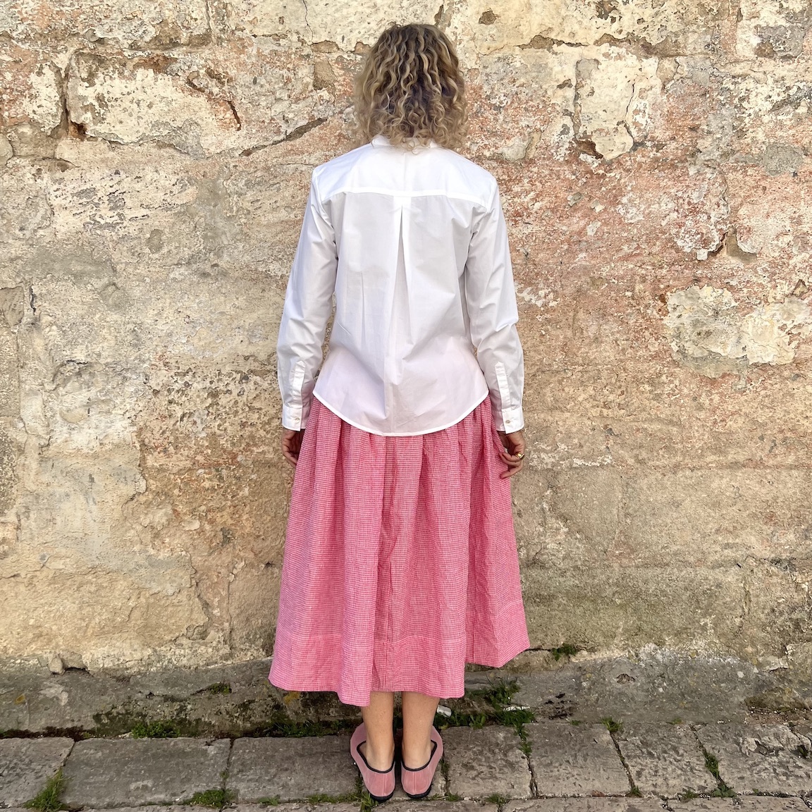 Vacation loose shirt 107