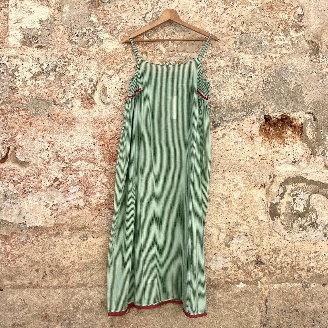 Vacation loose suspender dress 257