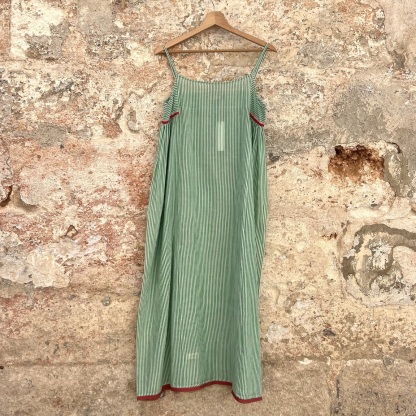 Vacation loose suspender dress 257