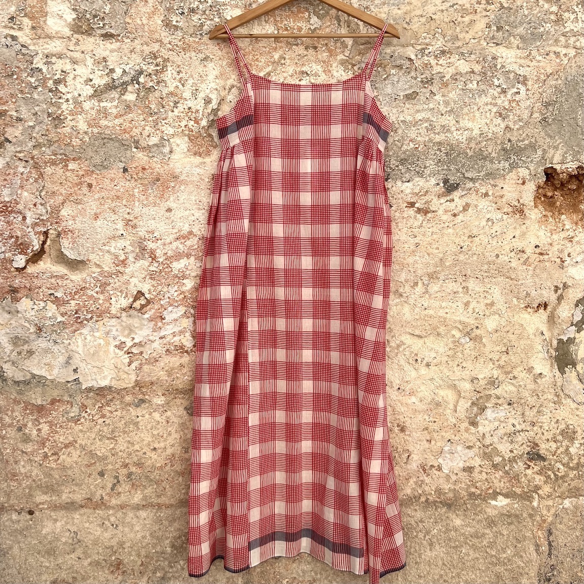 Vacation loose suspender dress 257