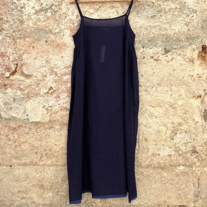 Vacation loose suspender dress 257