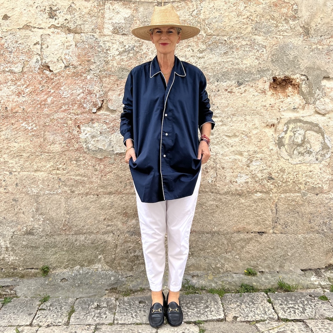 Vacation loose shirt 259