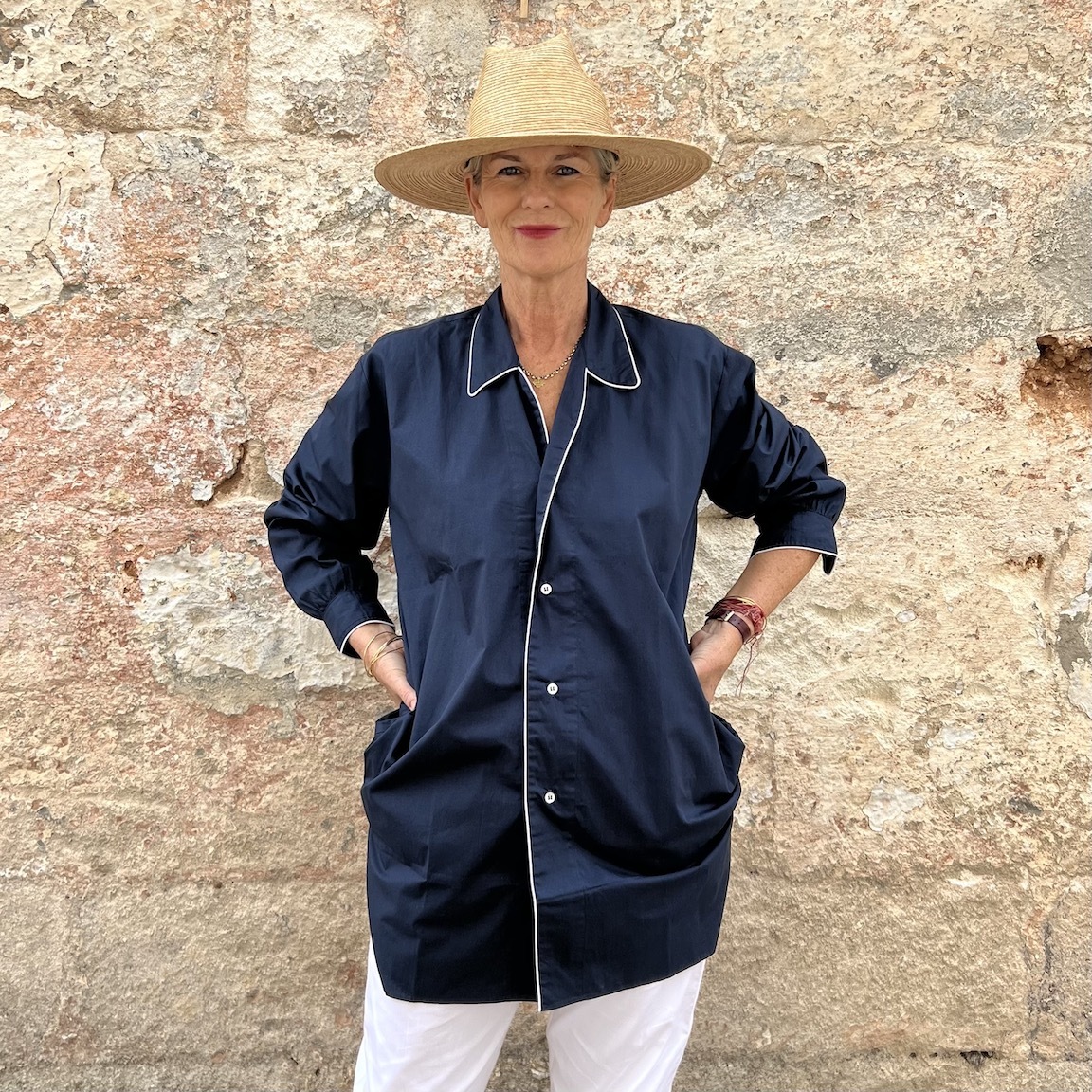 Vacation loose shirt 259