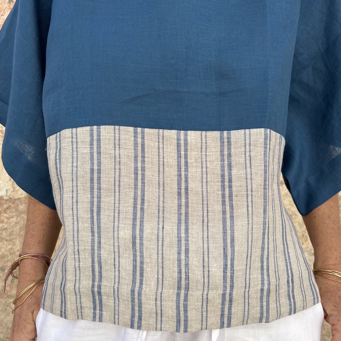 Vacation loose T-shirt 112