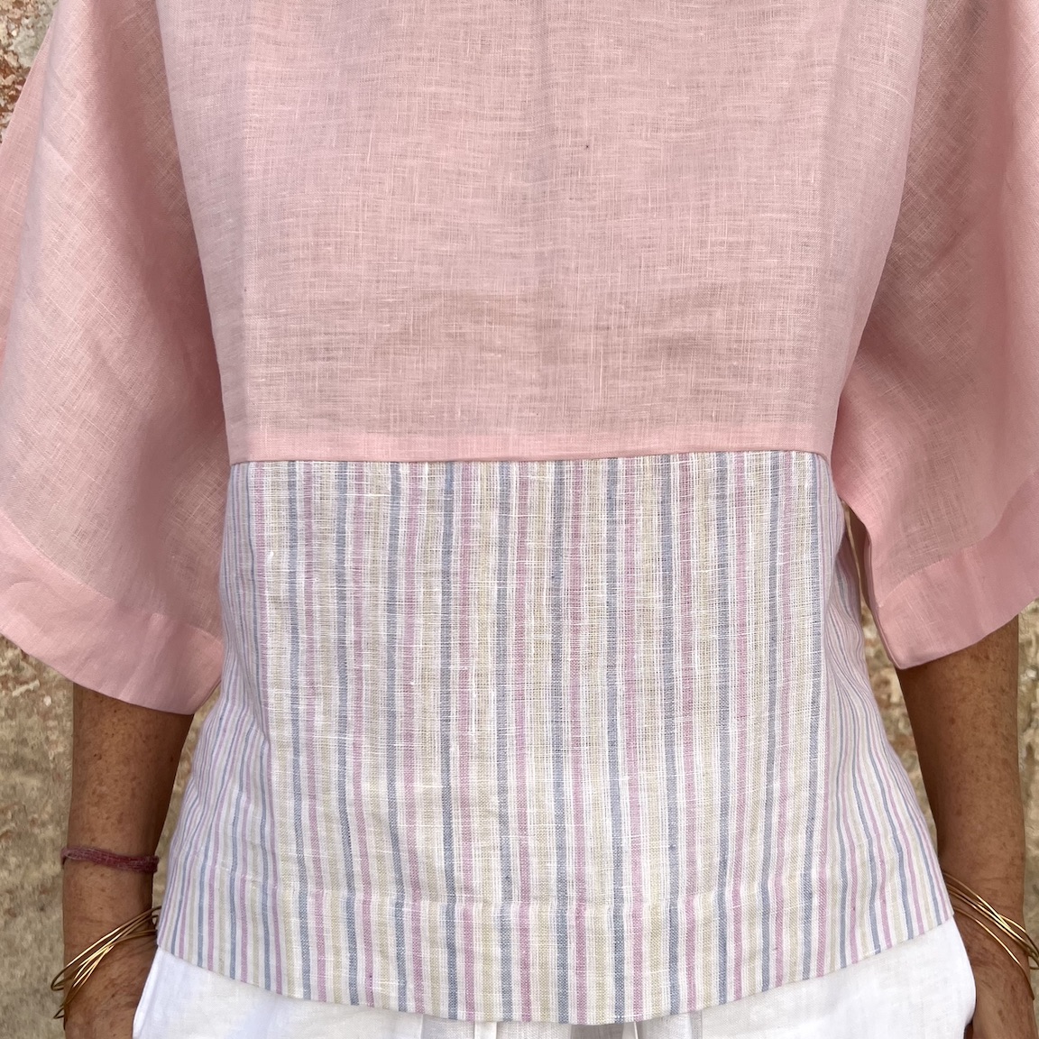 Vacation loose T-shirt 112