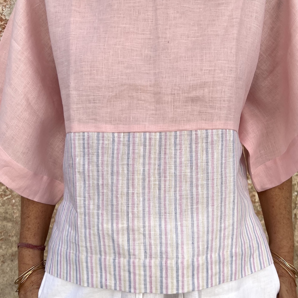 Vacation loose T-shirt 112