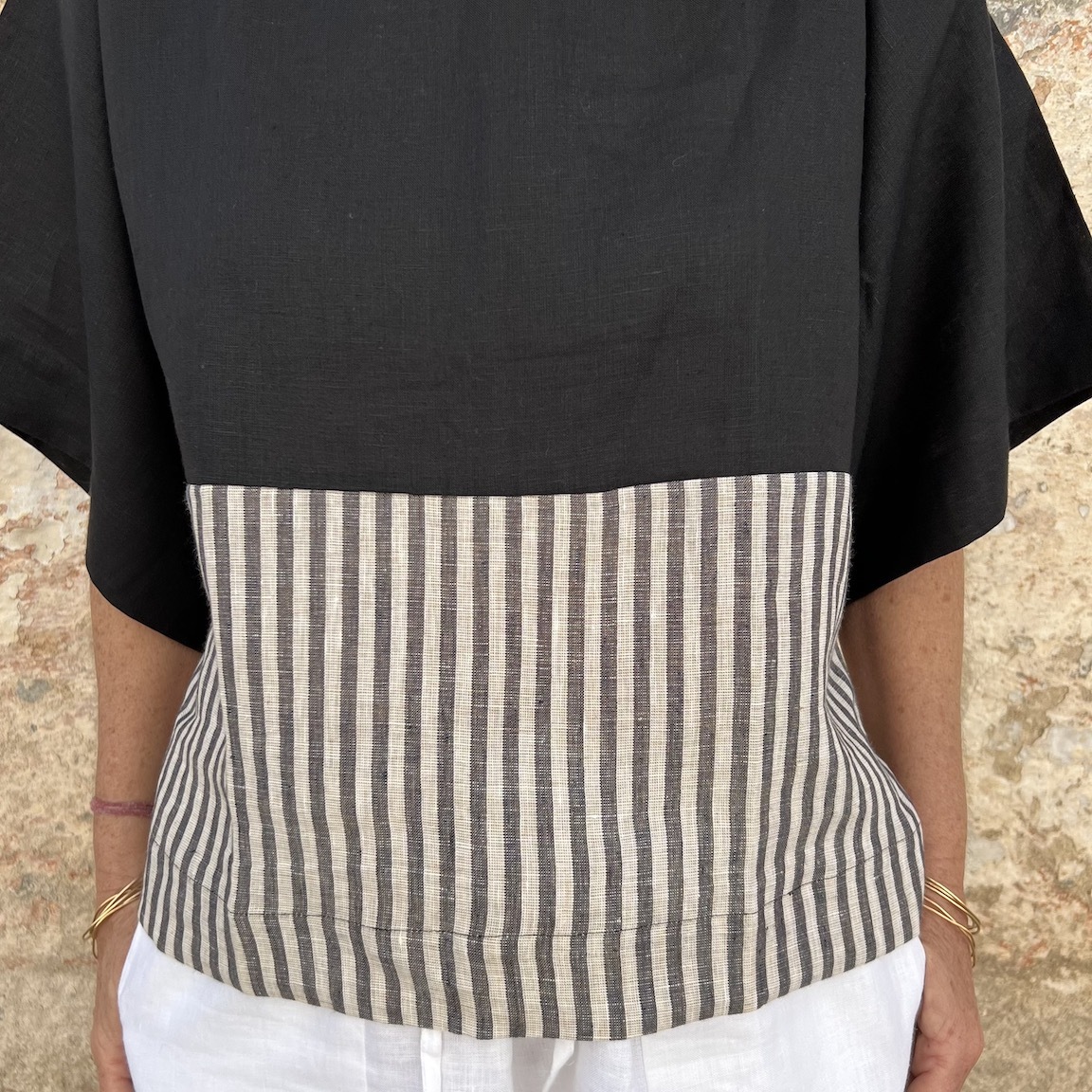 Vacation loose T-shirt 112