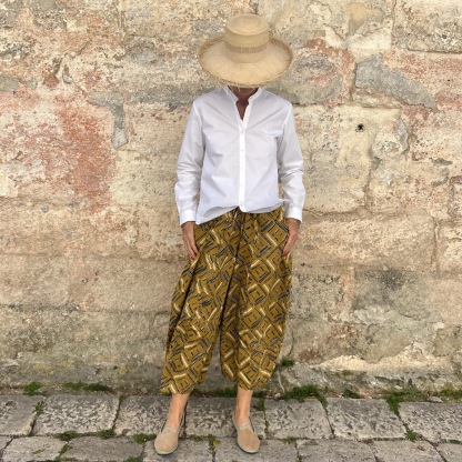 Vacation loose shirt 107