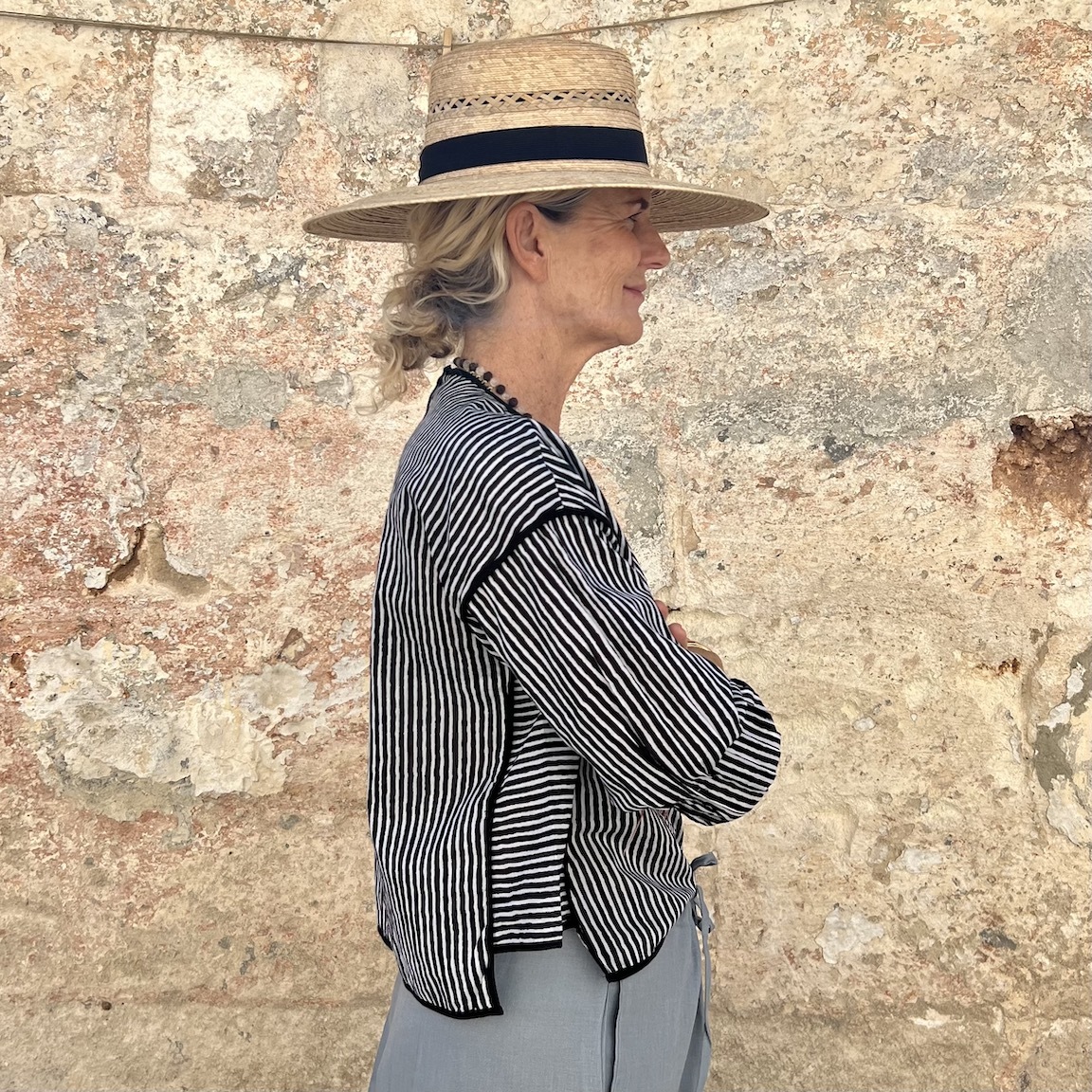 Vacation loose shirt 286