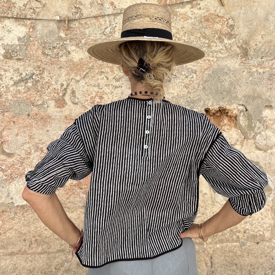 Vacation loose shirt 286