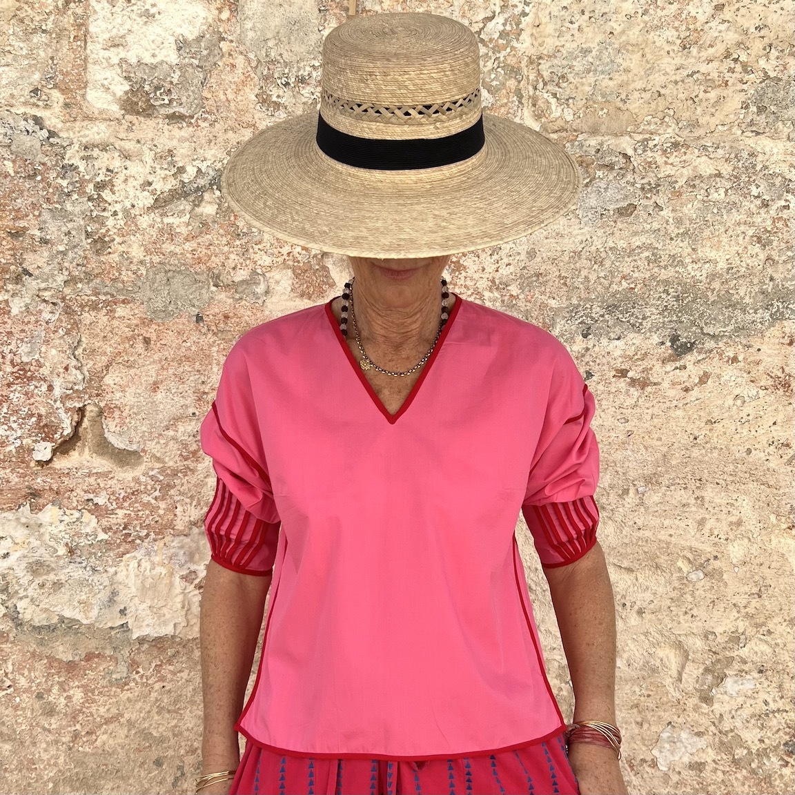 Vacation loose shirt 286