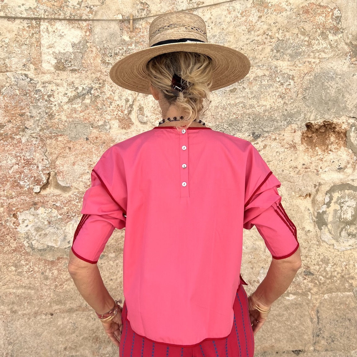 Vacation loose shirt 286