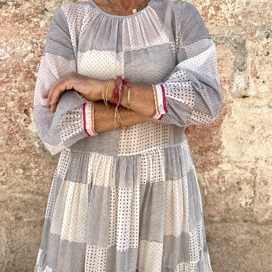 Vacation loose dress 284