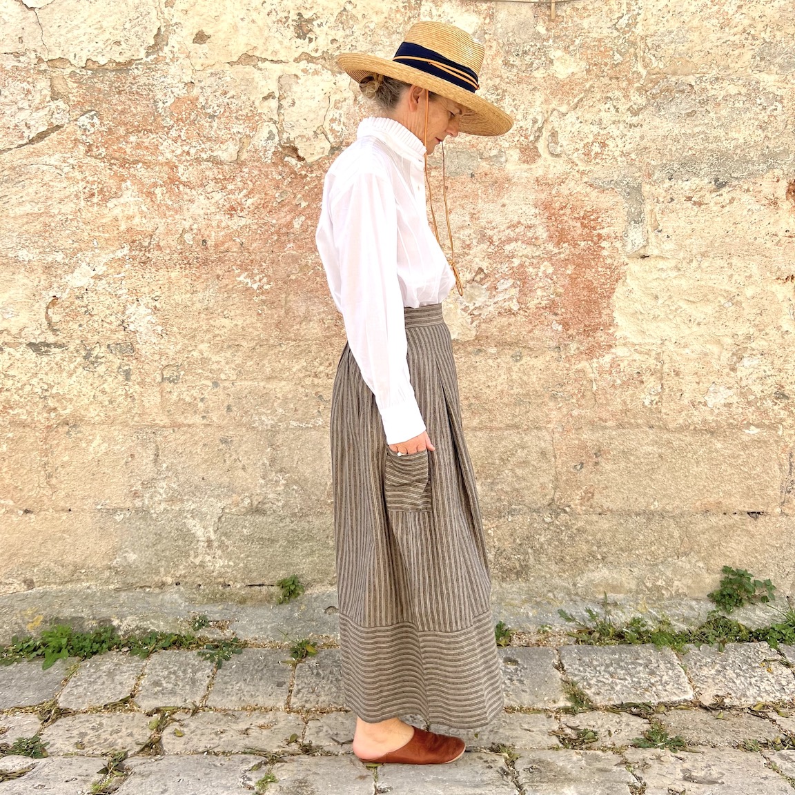 Vacation loose pants 287