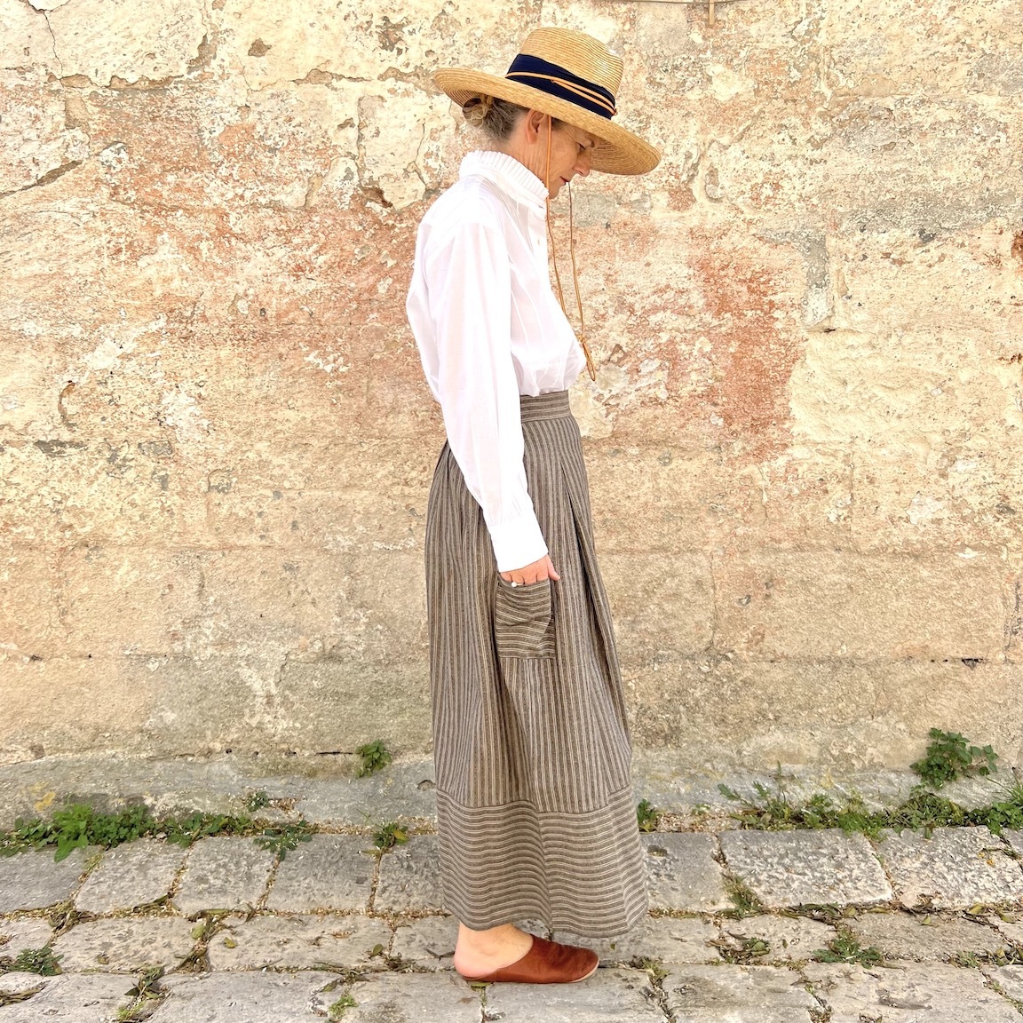 Vacation loose pants 287