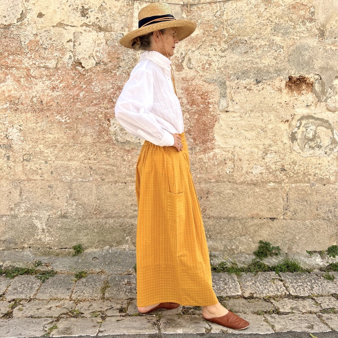 Vacation loose pants 287