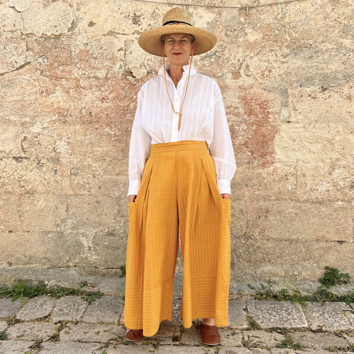 Vacation loose pants 287