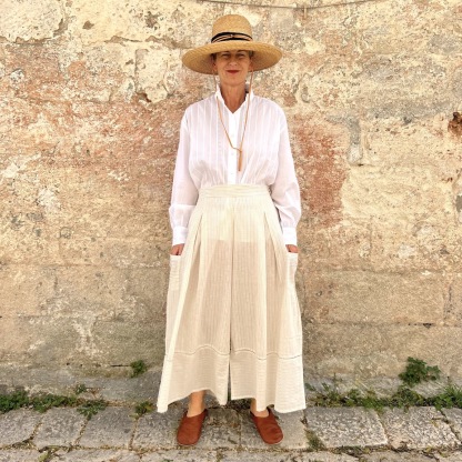 Vacation loose pants 287