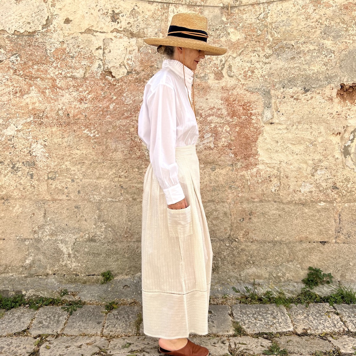 Vacation loose pants 287