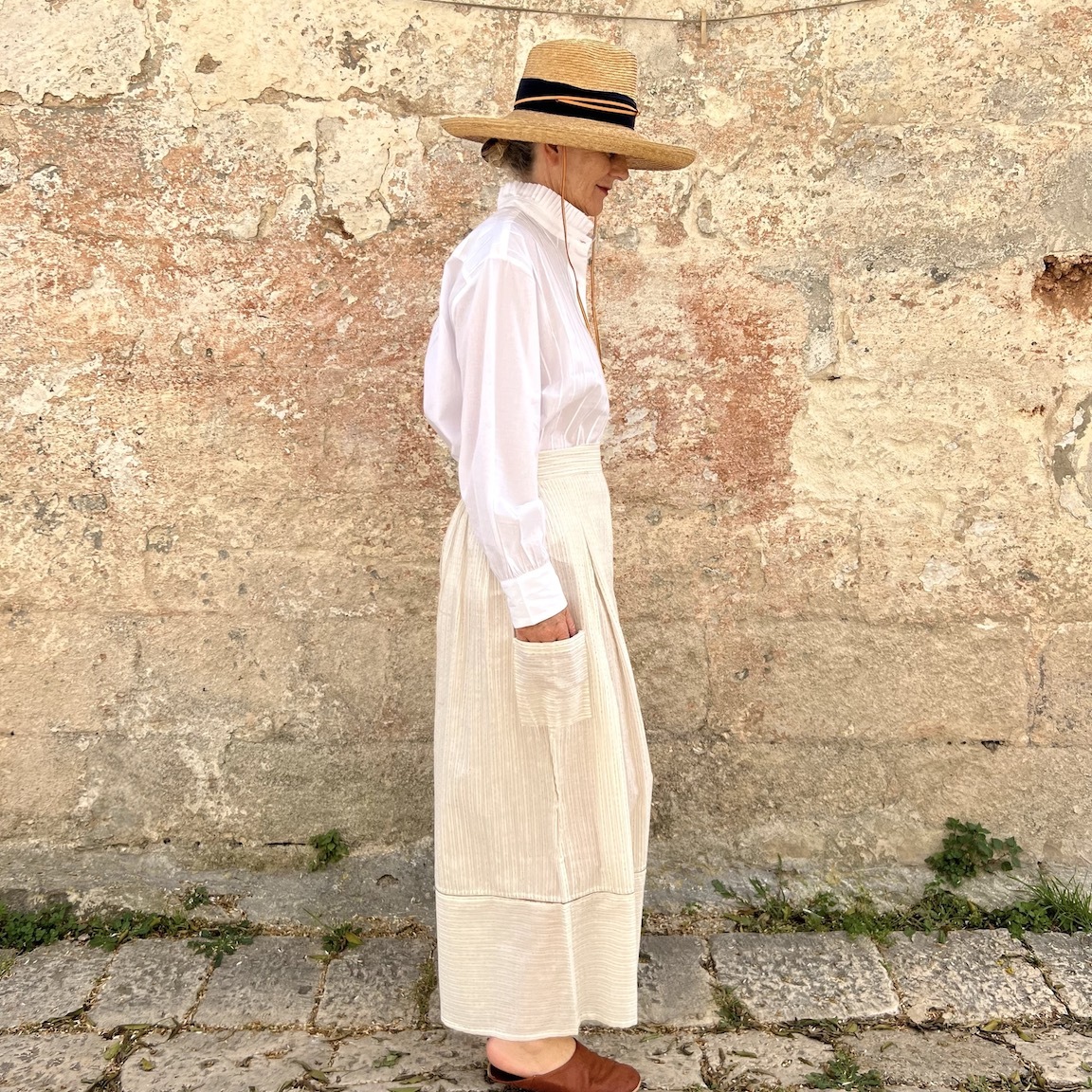 Vacation loose pants 287