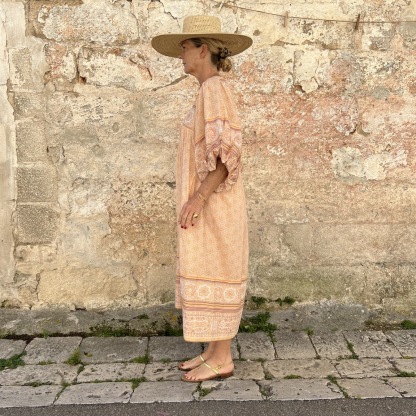 Vacation loose dress 214