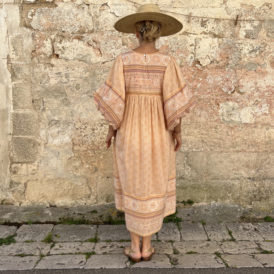 Vacation loose dress 214