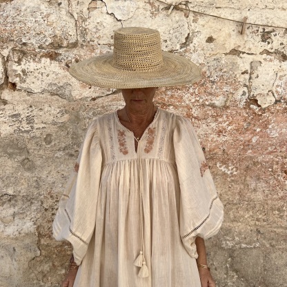 Vacation loose dress 213