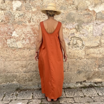 Vacation loose dress 203
